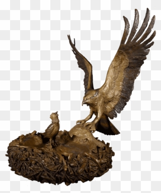 Commissioned Bronze Sculptures - Buzzard Clipart
