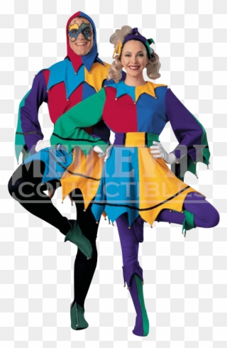 Mens Jester Costume - Jester Costume Once Upon A Mattress Clipart