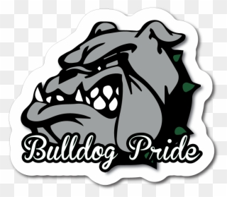Magnet Designs For School Fundraising - Bulldog Clipart - Png Download