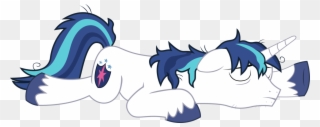 Bluetech, Exhausted, Inkscape, Male, Plum Tuckered - My Little Pony: Friendship Is Magic Clipart