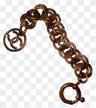 Niche Chanel Accessories Jewelery Moodboard Niche Polyv - Chanel Gold Metal Bracelet For Women Vintage Clipart
