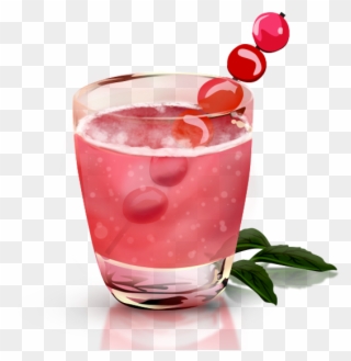 Cranberry Pinot Noir Spritzer - Spritzer Clipart