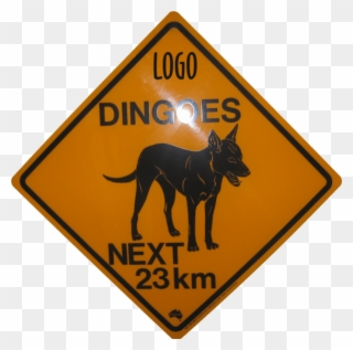 Corporate Dingo Road Signs - Sungei Buloh Wetland Reserve Clipart