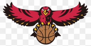 Los Angeles Clipart Eagle - Logo Atlanta Hawks - Png Download