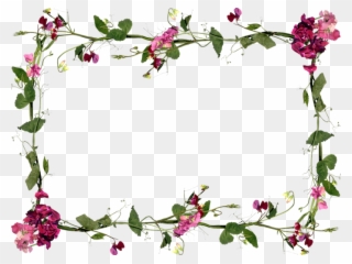 Flores Buscar Con Google - Marcos De Flores Png Clipart