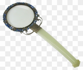 Vintage Magnifying Glass Png - Circle Clipart