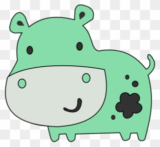 Hippo Svg - Hippo Cricut Clipart