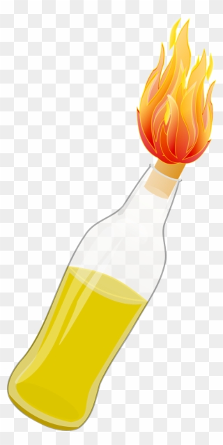 Clipart Molotov Cocktail - Png Download