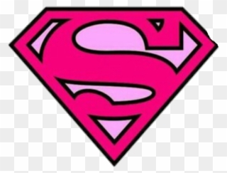 Reportar Abuso - Superman Logo Pink Clipart