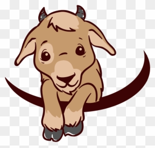 Little Goat Logo Clipart