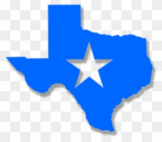 Texas State Outline - Texas Clipart
