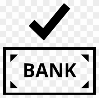 Banking Bank Note Check Mark Ok Good Comments - World Bank Myanmar Logo Clipart