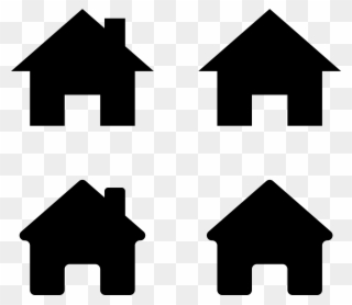 Civil And Local Government - Community House Icon Clipart