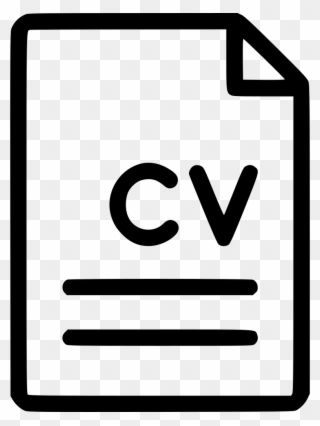 Cv Png - File Table Icon Png Clipart