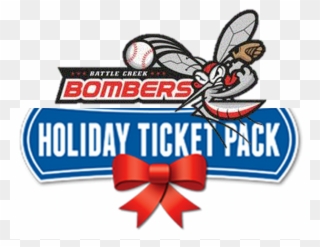 Holiday Tix Pack - Battle Creek Bombers Logo Clipart