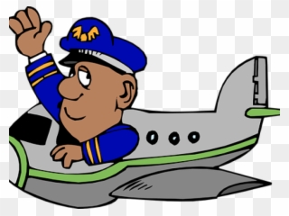 Airplanes Clipart - Pilot Clip Art - Png Download