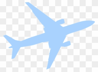 Airplane Clipart Turbine - Plane In The Sky - Png Download