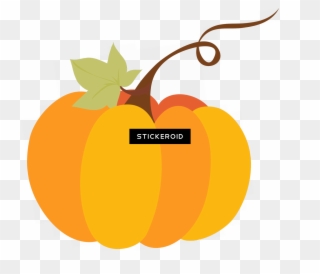 Pumpkin - Seedless Fruit Clipart