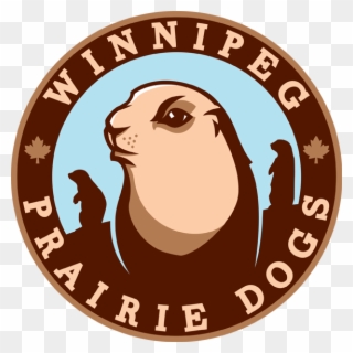 The Winnipeg Prarie Dogs' Primary Logo, Designed By - Prairie Dogs Logo Clipart
