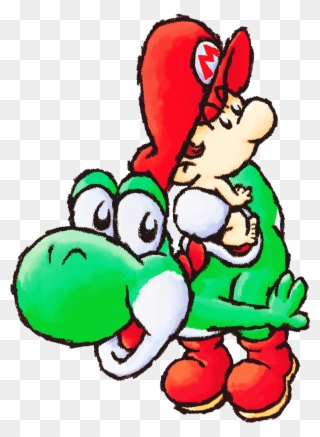 Favorite Dinosaur - Yoshi Island Baby Mario Clipart