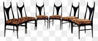 Superior Eugenio Escudero Set Of Six Manta Ray Style - Chair Clipart