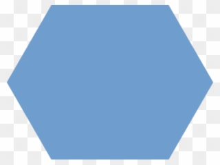 Hexagon Clipart Real - Horizontal Hexagon - Png Download
