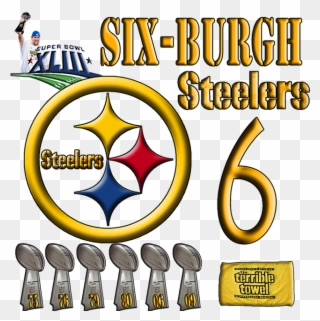 Steeler Rally Band - Logos And Uniforms Of The Pittsburgh Steelers Clipart