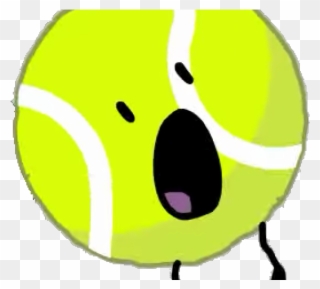 Tennis Ball Clipart Bfb - Bfb Tennis Ball And Golf Ball - Png Download