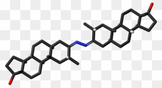 Bolazine Molecule Skeletal - Honeycomb Network Fracture 60 Clipart
