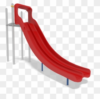 Double Swoosh Slide - Slide Playground Png Clipart