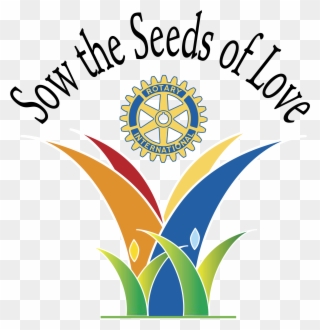 The Seeds Of Love - Rotary International Clipart