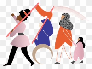 Women For Political Change Clipart