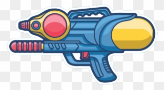 Water Gun Designer Clip Transprent - Clip Art - Png Download