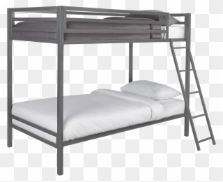 Mainstays Premium Twin Over Twin Metal Bunk Bed, Multiple - Rod Iron Double Bed Clipart