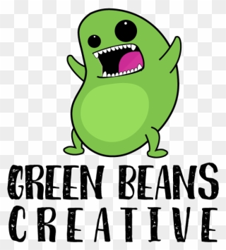 Green Beans Logo Clipart