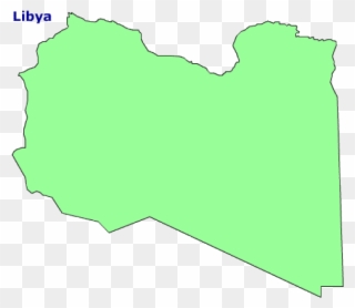 Map Of Libya Terrain Area And Outline Maps Of Libya - Libya Clipart