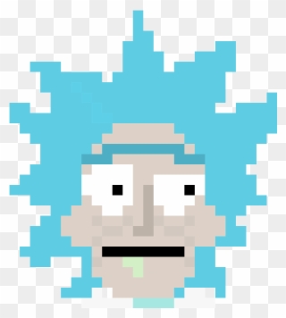 Rick And Morty Png - Rick And Morty Pixel Gif Clipart