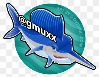 Giganto-size - Atlantic Blue Marlin Clipart
