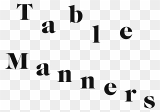 Table Manners In Twenty Minutes Clipart