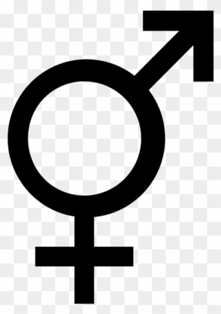Gender Symbols Clipart - Simbolo De La Transexualidad - Png Download