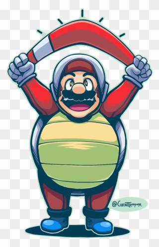 Boomerang Mario - Mario Series Clipart
