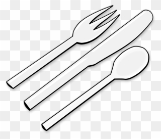 Cutlery Clipart Plastic Utensil - Cutlery Clipart - Png Download