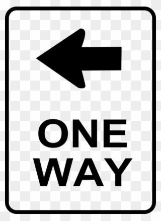 Free Vector Graphic - One Way Sign Png Clipart