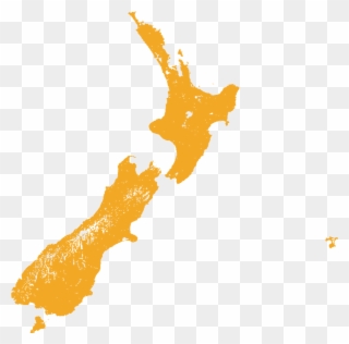 Little Spotted Kiwi - Queenstown On New Zealand Map Clipart