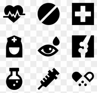 Medical Services Fill - Website Icon Clipart