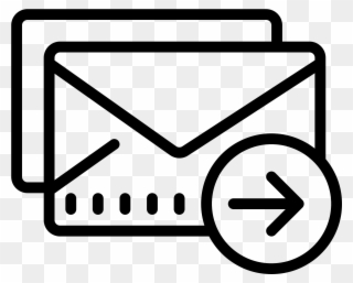 Send Email Icon - Locked Email Clipart