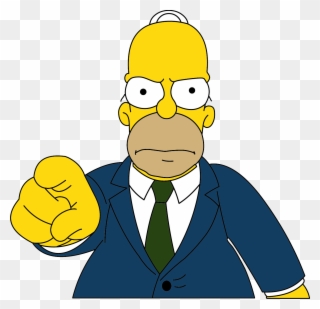 Simpsons Images Free Download Simpson - Homer Simpson In A Suit Clipart
