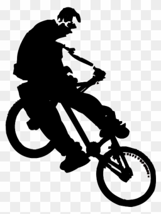 Pirueta En Bicicleta Bmx - Action Sports Clipart