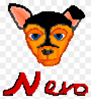 Nero The German Shepard - Superman Clipart