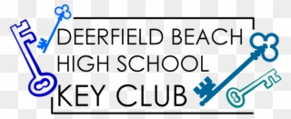 Deerfield Beach High School Key Club Clipart